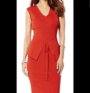 Eva Mendes Peplum Dress